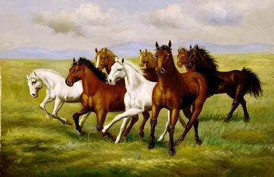 unknow artist Horses 025 oil painting image